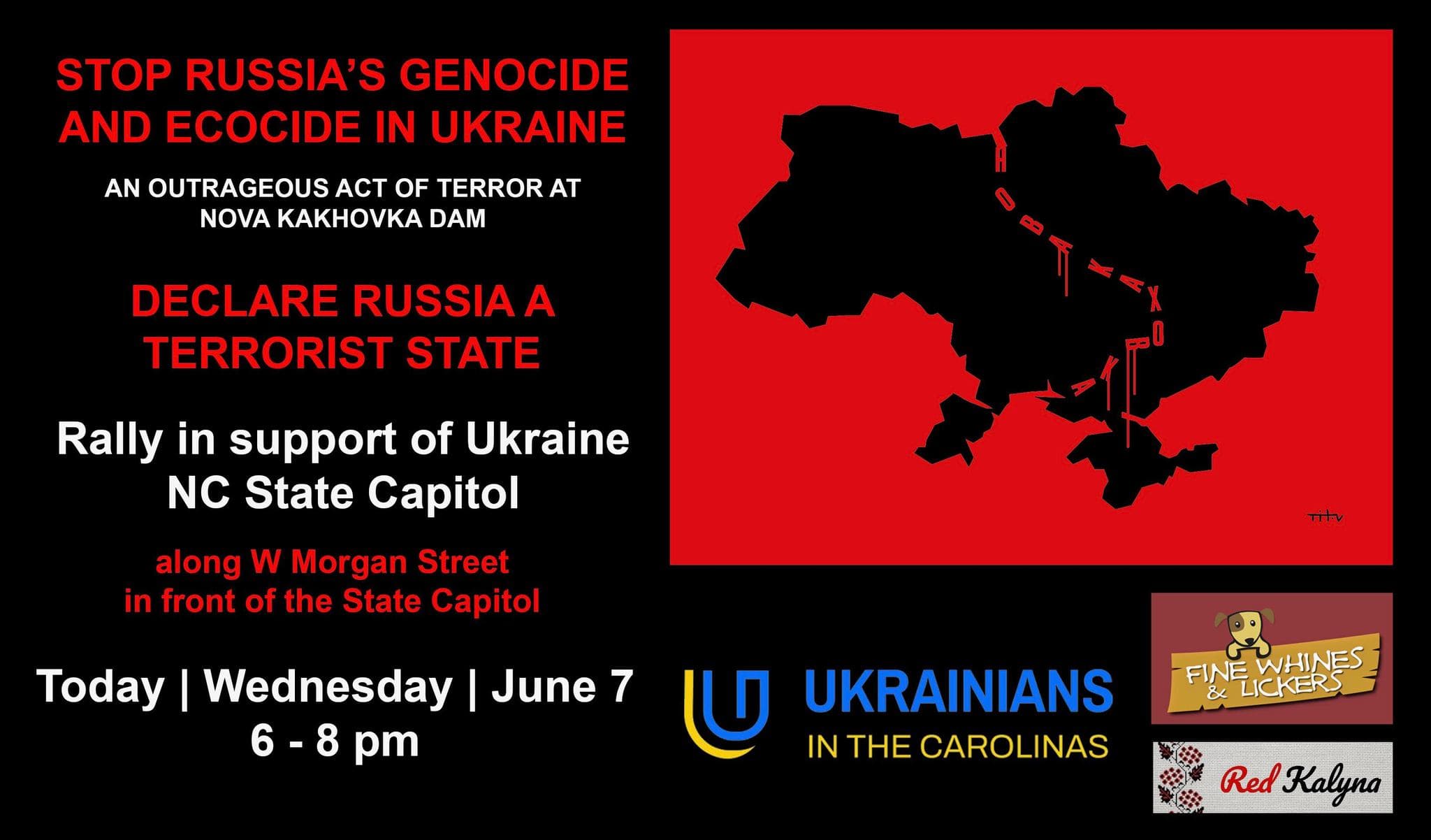 ... Rally Against Eco-Terrorism in Ukraine! (Мітинг проти екотероризму в Україні!)